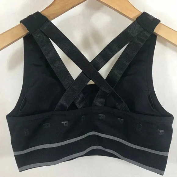 Puma Letter Logo Cross Back Sports Bra - Picture 3 of 7